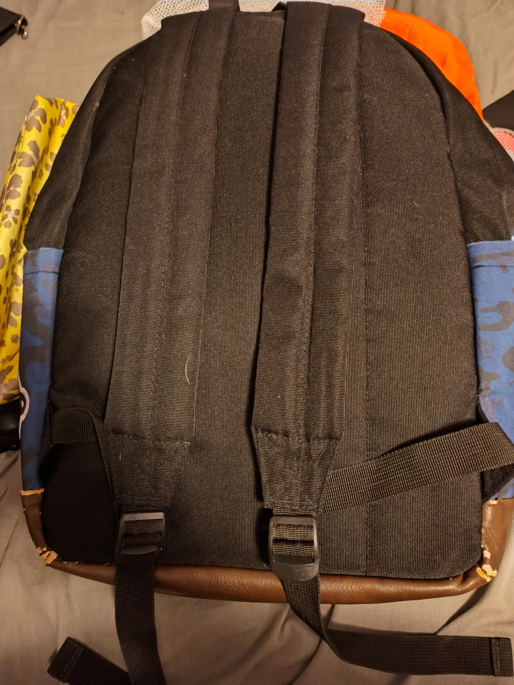 Onepiece Black & Blue Camouflage Travel Backpack